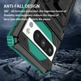 thumbnail image 2 of Case for Google Pixel 8,Decase Heavy Duty Dual Layer Soft TPU Hybrid Hard PC Kickstand Phone Cover with Belt Clip Rugged Shockproof Protective Case,for Google Pixel 8 (2023),Darkgreen, 2 of 9