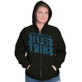 thumbnail image 3 of My Selfie Funny Mirror Image Nerd Gym Zip Up Hoodie Men's Women's Brisco Brands S, 3 of 5