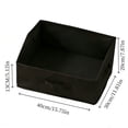 thumbnail image 3 of Foldable Storage Bins Trapezoid Fabric Organizer for Closet Nursery Bedroom Office, Collapsible Storage Box for Clothes Towels Books Toys, Sturdy Non-Woven Fabric Storage Container with Handles, 3 of 6