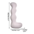 thumbnail image 3 of 1pc Human Shaped Body Pillow, L-Shaped Ergonomic Full Body Pillow, Cooling Side Sleeper Cushion, Memory Foam Support with Washable Cover 35x14x6in, 3 of 7