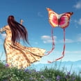 thumbnail image 2 of Cerf-volant Papillon de Vie Coloré, 2 of 5