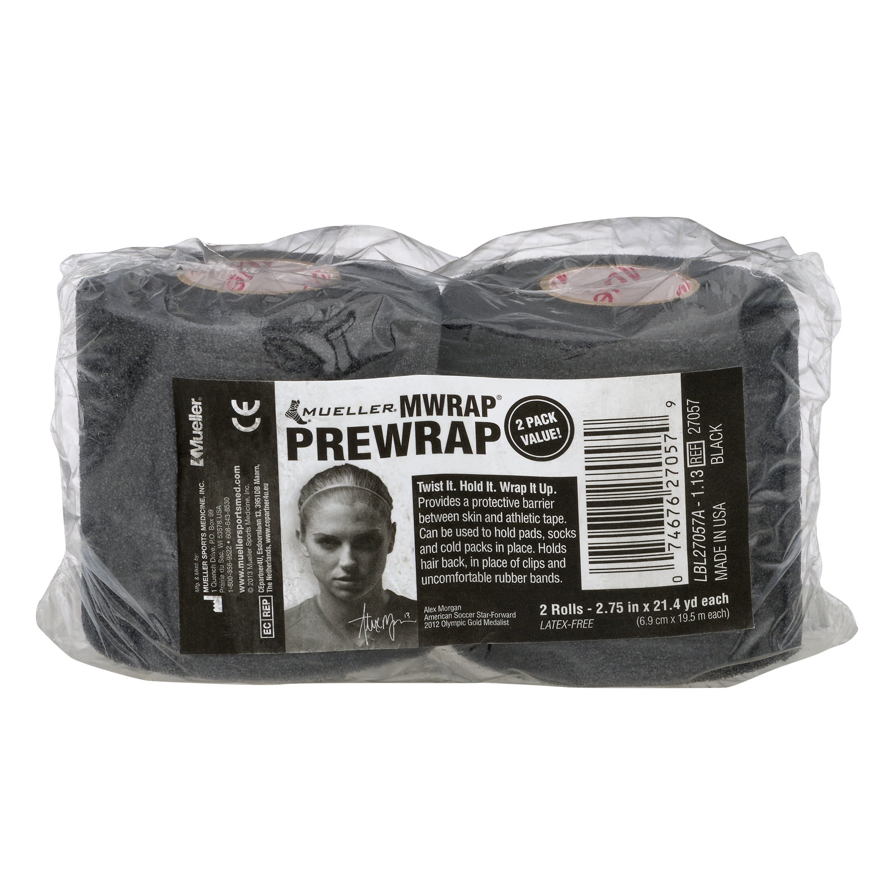 3 PK Red Rolls Prewrap Pre-wrap Athletic Sport Tape Taping Hair Tie 23 Yds EA for sale online 