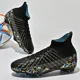 thumbnail image 4 of Zapatos de fútbol al aire libre para hombres, botas de fútbol de entrenamiento profesional, envío directo, ultraligero, antideslizante, césped de alta calidad, superventas, 4 of 5