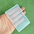 thumbnail image 3 of Gebildet 12pcs Small Clear Rectangular Plastic Bead Storage Containers Box Case with lid for Pills, Tiny Bead, Jewellery & Craft Items etc, 3 of 4