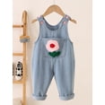 thumbnail image 6 of Happy Cherry Unisex Baby Dungarees Jumpsuit Toddler Denim Dungarees Jeans Girls Boys Overalls Bib Pants Trousers 0-12 Months, 6 of 6