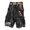 Black, variant on MDUKONU Cargo Shorts for Boys 250 Anniversary Shorts 4th of July Patriotic Multi Pockets Casual Cargo Shorts Size: 6-7 Years Black