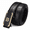 Black, variant on TRISJEM Men's Crocodile Embossed Ratchet Belt with Gold B Letter Automatic Buckle, 1.38" PU Leather No-Hole Adjustable Dress Belt for Jeans, Chinos, Business Casual and Everyday Wear, Black or Brown,