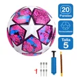 thumbnail image 1 of Balón Fútbol Soccer No.5 Termosellado Champions Rosa con Bomba y Accesorios, 1 of 11