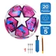 thumbnail image 1 of Balón Fútbol Soccer No.5 Termosellado Champions Rosa con Bomba y Accesorios, 1 of 11