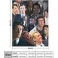 thumbnail image 2 of Cool #1 Callum Turner Blanket Throw Blankets Ultra Soft Flannel Lightweight Throws for Couch, Bed, All Seasons Use 30""*40""（76 * 100cm）, Style, 2 of 6