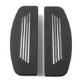 thumbnail image 2 of NS Motorcycle Floorboards Foot Pegs Footrest Pedals, Front Rider Insert Foot boards Replacement for Harley Touring Electra Glide Classic, Ultra Classic, Standard, Electra Glide, Touring Road, 2 of 5