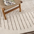 thumbnail image 6 of BoutiqueRugs Apichu Bohemian, Transitional Area Rug - Machine Washable - Peach, Dark Brown - 6'7" x 9', 6 of 11
