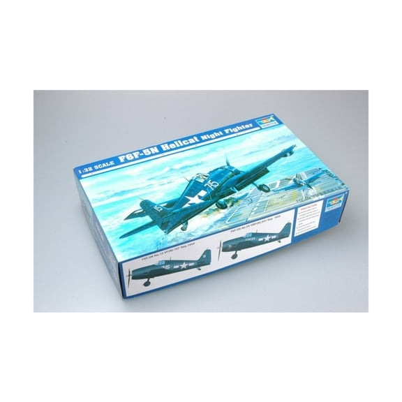 Trumpeter Models F6F-5N "Hellcat" New