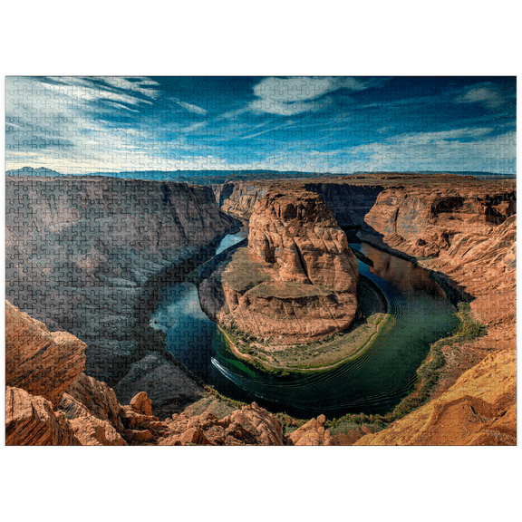 MyPuzzle - Horseshoe Bend, Arizona - Premium 1000 Piece Jigsaw Puzzle for Adults