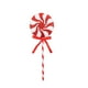 thumbnail image 2 of Christmas Tree Candy Ornament | Colorful Lollipop Decoration | Red Plastic Decorative Pendant | Bow Accent | Festive Holiday Prop | 8g | 21x7.5cm | 1 Piece, 2 of 6