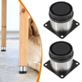 thumbnail image 2 of PTOOTP patas redondas ajustables de acero inoxidable para muebles de cocina, 2 of 7