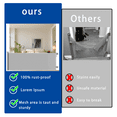 thumbnail image 5 of Retractable Baby Safety Gate,Extra Wide Mesh Dog Pet Gate Extends to 120" Wide, Indoor & Outdoor Child Gates for Stair&Doorways, Grey, 5 of 11