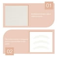 thumbnail image 3 of 20Pcs Girl Double Eyelid Stickers Eye Shaping Stickers Makeup Stickers (White), 3 of 7