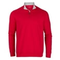 thumbnail image 3 of Boxercraft BM5205 Men's Alumni Qtr Zip-True Red-XS, 3 of 4