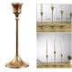 thumbnail image 4 of Candelabros dorados de material metálico para velas cónicas, candelero para boda, comedor, fiesta, regalo de candelabro para , M METRO, 4 of 9