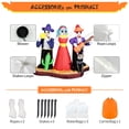thumbnail image 5 of DeeKom Decoraciones Inflables De Halloween Inflable Para Exteriores Día De Los Muertos, 5 of 5
