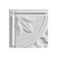 thumbnail image 1 of Genesis Tuiles de Plafond Blanc Antique - Installation Facile à Insérer - Imperméables, Lavables et Ignifuges - PVC de Haute Qualité pour Prévenir la Casse (Échantillon 12 Pouces x 12 Pouces), 1 of 2
