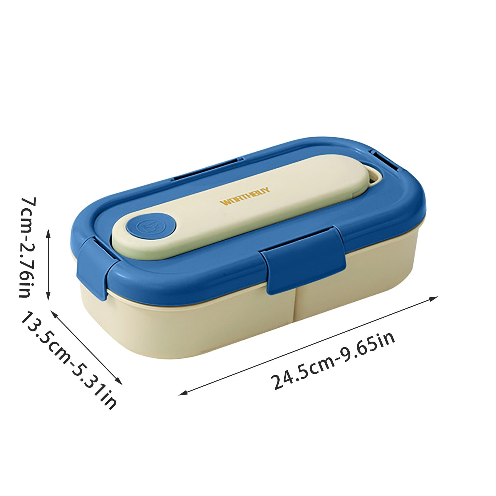 Rdeuod Lunch Box Three Format Bento Box With Tableware Office Worker Rdeuod Lunch Box Three Format Bento Box With Tableware Office Worker