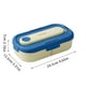 thumbnail image 2 of onlyliua Ofertas Del Día Liquidación Prime Canadá Fiambrera Bento de Tres Formatos Convajilla Fiambrera de Plastico Separada Paraestudiantes y Trabajadores de Oficina Fiambrera Portátil para Microond, 2 of 4