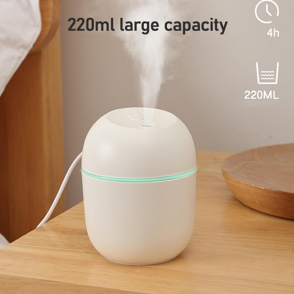 Details about   220 ML LED Mini Humidifier Cute USB Essential Oil Diffuser For Car Office Room 