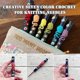 thumbnail image 3 of Colorful Octopus/Knitted Balls Crochet Hook Durable Multi-Purpose Crochet Hook Practical Knitting Tool, 3 of 5