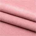 thumbnail image 6 of 50X155cm Stretch Corduroy Fabric - Solid Plain Thick DIY Sewing Material, Soft 8 Wicks Quilting for Clothing, Dress, Pants, Costume, Sofa, Throws, Pillow Cover (Pink 1), 6 of 6