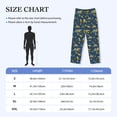 thumbnail image 4 of Picia Modern Excavator Mens Soft Woven Cotton Elastic Waistband Sleep Pajama Pant Lounge Sleep Pant With Pockets And Drawstring-XX-Large, 4 of 9