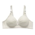 thumbnail image 2 of Nfurl Wireless Bras for Women Adjustable Strap Push up Full Coverage Bralettes Molded Cup Comfortable Everyday Bras Gray,40, 2 of 5