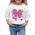 thumbnail image 1 of Chandails en Molleton Garçons Manches Longues Filles Imprimé Chandail en Molleton Col Rond Chandail Décontracté Sport Chandails en Molleton Vêtements Automne Taille Filles 6-7 Ans, 1 of 4