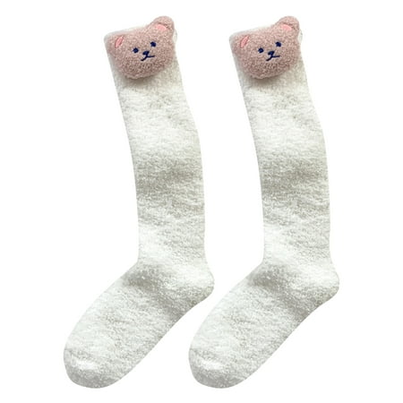 

Compression Socks Coral Velvet Thickened Calf Comfortable Soft Floor Warm Sleep Sock