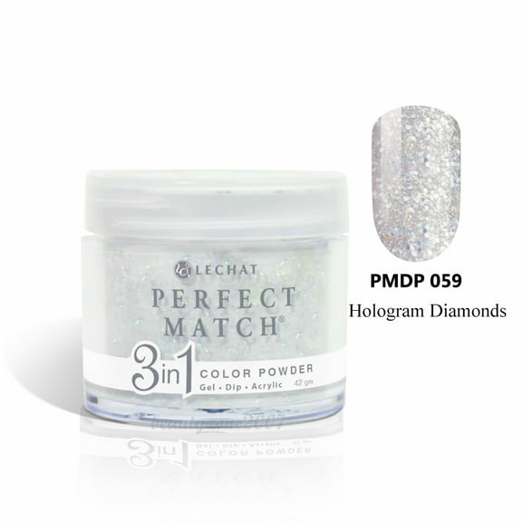 Lechat Perfect match Dip Powder Hologram diamond 42 gm pmdp059