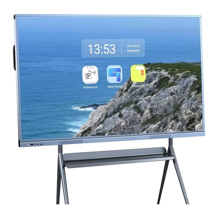 JYXOIHUB Smart Whiteboard Wireless Presentation Hub 55'' 4K Display USB Media Player for Home, Meetings & Education
