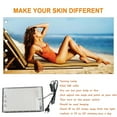thumbnail image 4 of Dnogom Sun Indoor Tanning Lamp, Tanning Light, Portable Tanning Light, 45W,196LEDs, Complete Blue Tanning Lamps For Face And Body, Body And Face Tanning, 4 of 8