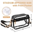 thumbnail image 4 of Bandolera transparente aprobada por BS-VOG Stadium para mujer, 4 of 6