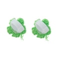 thumbnail image 4 of Ofertas Únicas 1 Par de Encantos para Cordones Brillantes de Hilo Florales Clips Decorativos para Zapatos Verdes, 4 of 5