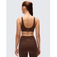 thumbnail image 2 of CRZ YOGA Butterluxe V Neck U Back Sports Bras For Women, 2 of 6