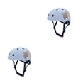 thumbnail image 4 of Soidarity Tamaño ajustable de ABS para un ajuste cómodo Manténgase protegido Casco hecho de EPS para todas las formas Patinaje sobre ruedas Osos celestes METRO【55-58CM】 2Conjunto, 4 of 6