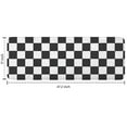 thumbnail image 7 of Black and White Checkered Pattern Kitchen Rug Mat,Kitchen Runner Rugs Non Skid Washable,Decorative Kitchen Floor Mats for Kitchen,Sink,Laundry,17"x47.2", 7 of 7