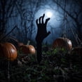 thumbnail image 4 of 5 Pcs Black Acrylic Skeleton Hand Yard Stakes, Halloween Creepy Ground Insert Decor for Garden Graveyard Outdoor Party Decoration, 4 of 7