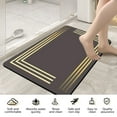 thumbnail image 6 of Mecorevxz Bath Mat Diatomaceous Earth Shower Mat Non-Slip Super Absorbent Diatomite Mats for Bathroom Floor Fast-Drying Easy to Clean(24''*16'',Dark Gray), 6 of 7