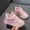 Pink, variant on Luogg Girls Sports Shoes Fashionable New Pattern Mesh Breathable Four Seasons Comfortable Hook Loop Casual Shoes Size 10.5 Pink