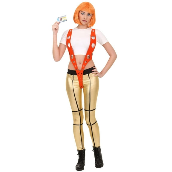 5th Element Leeloo Orange Harness Costume