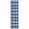 thumbnail image 2 of Addison Rugs Chantille Indoor/Outdoor Transitional Plaid Navy Washable Runner Rug, 2'3" x 7'6", 2 of 6