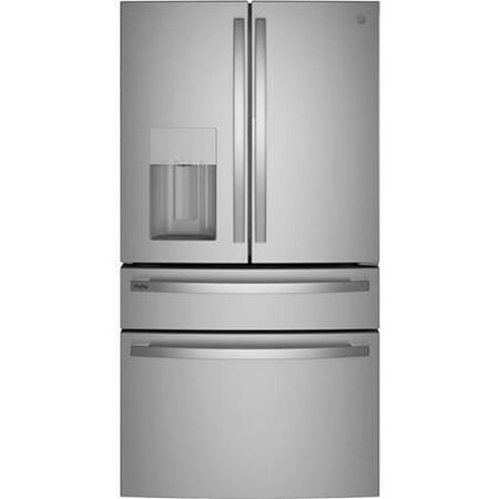 GE Profile PVD28BYNFS 36 Inch Fingerprint Resistant Stainless Steel French Door Refrigerator