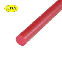 Uxcell 4-inch x 0.27-inch Red Mini Hot Glue Gun Sticks for Glue Gun 70 Pack